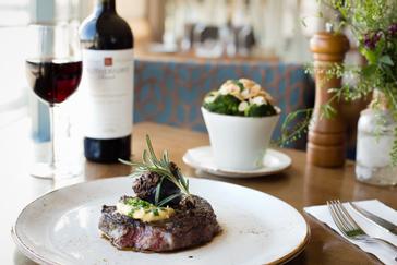 10oz Ribeye in Marinas Restaurant