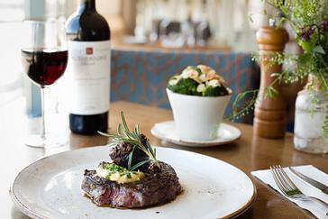 10oz Ribeye in Marinas Restaurant