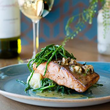 Grilled Atlantic Salmon 