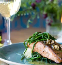 Seared Organic Clare Island Salmon