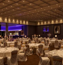 Elegant hotel ballroom at The Galmont Hotel & Spa