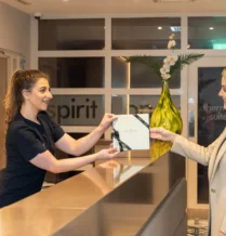 Spirit One Spa Reception