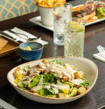 Marinas Restaurant Chicken Caesar Salad